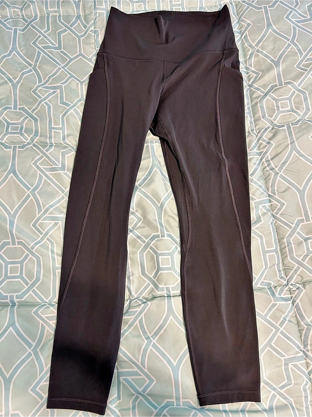 lululemon Black Granite Align High-Rise Pant with Pockets 25"